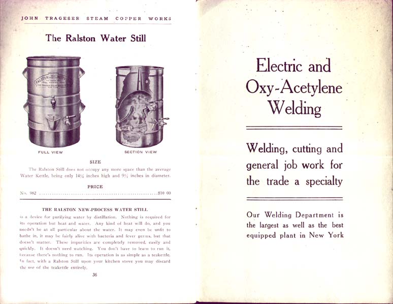 Pages 36 & Inside back cover